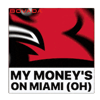 Miami Redhawks Sticker by Bovada