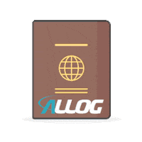 Passport Partiu Sticker by Allog International Transport