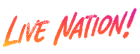 Concerts Sticker by Live Nation