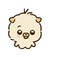 강아지 Hello Sticker