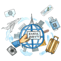 PostcardMaker praca legalizacja decyzja kartapobytu Sticker