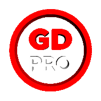 Gdp Sticker by Graphic Designer Pro