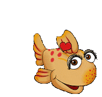 In Love Hearts Sticker by Living Puppets