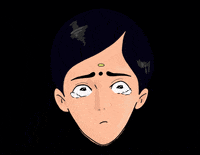 Sad Illustration GIF