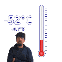 Negative Sixty Two Degrees Sticker