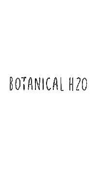 botanicalh2o botanical h2o bh2o Sticker