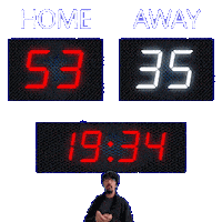 35 Away Sticker