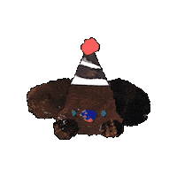 Party Dog Sticker