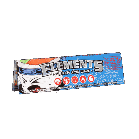 elementspapers roll rolling collab element Sticker