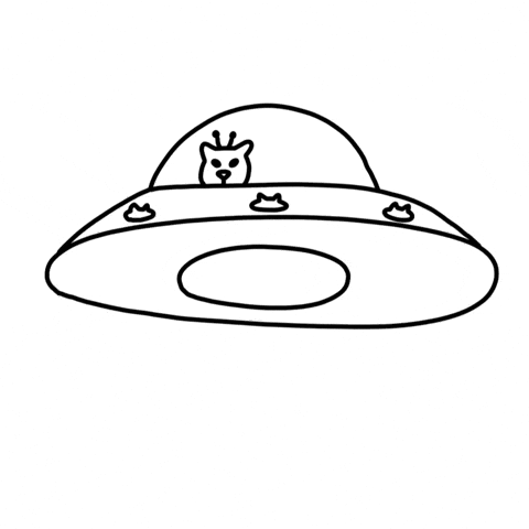 poorlycatdraw cat space cats kitty GIF