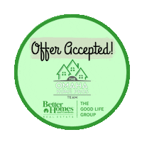 Offer Accepted Sticker by Kat Theo Omaha Home Pros Team