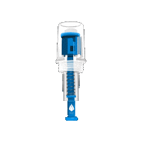 Rezenerate nanofacial rezenerate rezenerate nanofacial rez true blue tip Sticker