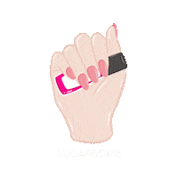 Beauty Nails Sticker by sugarbombwax