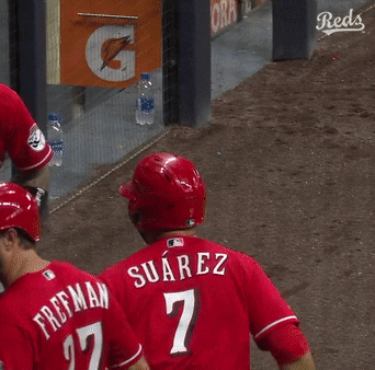 Eugenio Suarez Mlb GIF by Cincinnati Reds