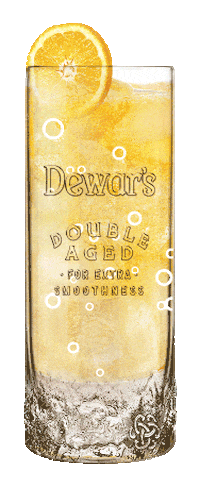 Bubbles Whisky Sticker by Dewar's