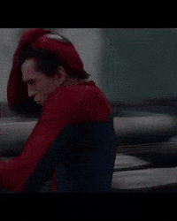 Tom Holland Running GIF