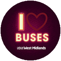 Bus Birmingham Sticker by National Express West Midlands