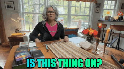 Is This Thing On Mic Drop GIF by EIDL Experts & Biz Glitch 366