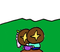 Fullmoon Shiitake Sticker
