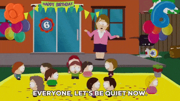 be quiet episode 8 GIF by South Park 