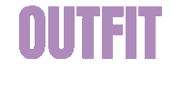 Fashion Outfit Sticker