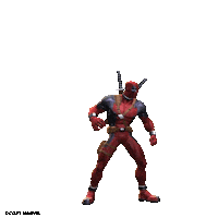 Wade Wilson Deadpool Sticker by Marvel Contest of Champions