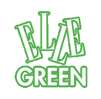 elletaiwan green plant earthday elle Sticker