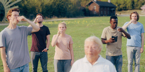 shots drinking GIF by A24