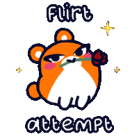Sticker Flirt Sticker