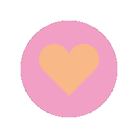 Kreis Herz Sticker by idee. Creativmarkt