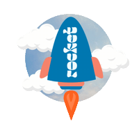 Sky Dye Sticker by colourette