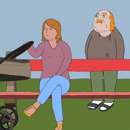 Aanenmatig baby grappig animatie tekenfilm GIF