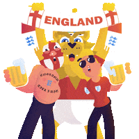 English England Sticker by Manne Nilsson