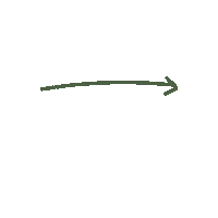 Yvonnebruin arrow pointing green arrow yvonne Sticker