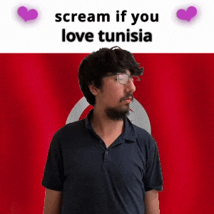 (silent) scream if you love tunisia