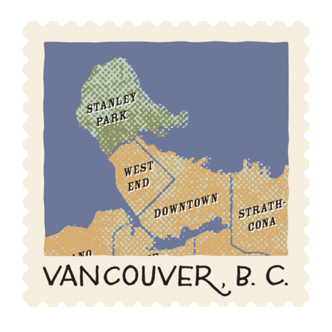 kseniam giphyupload canada vancouver yvr Sticker