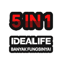 5In1 Sticker by IDEALIFE