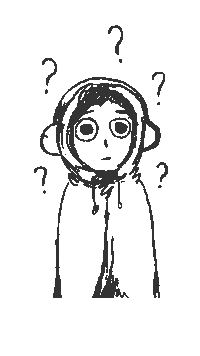 Sad Girl Sticker