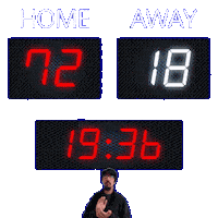 18 Away Sticker