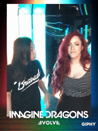 evolve GIF by IMAGINE DRAGONS ARCADE