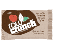 RawCrunchBar natural plant based healthy snack real food Sticker