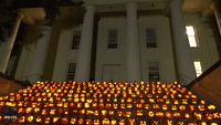 Hundreds of Jack-O-Lanterns Adorn University Steps in Kentucky as Part of 'PumpkinMania'