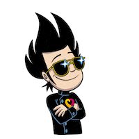 Happy Feliz Sticker by Mian Fan