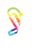 Rainbow Neon Sticker by GravLabs