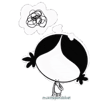 Thinking Pensar Sticker by Muxotepotolobat