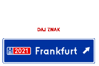 Daj-Znak hessen kommunalwahl frankfurt am main frankfurtammain Sticker