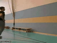 parkour fail GIF