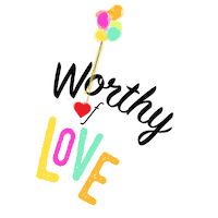 Party Celebrate Sticker by Worthy of Love