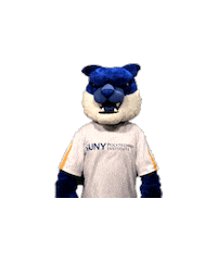 Cat Sticker by SUNY Polytechnic Institute