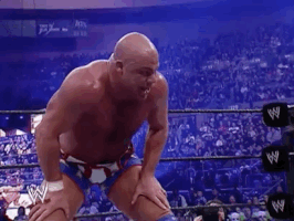 kurt angle wrestling GIF by WWE